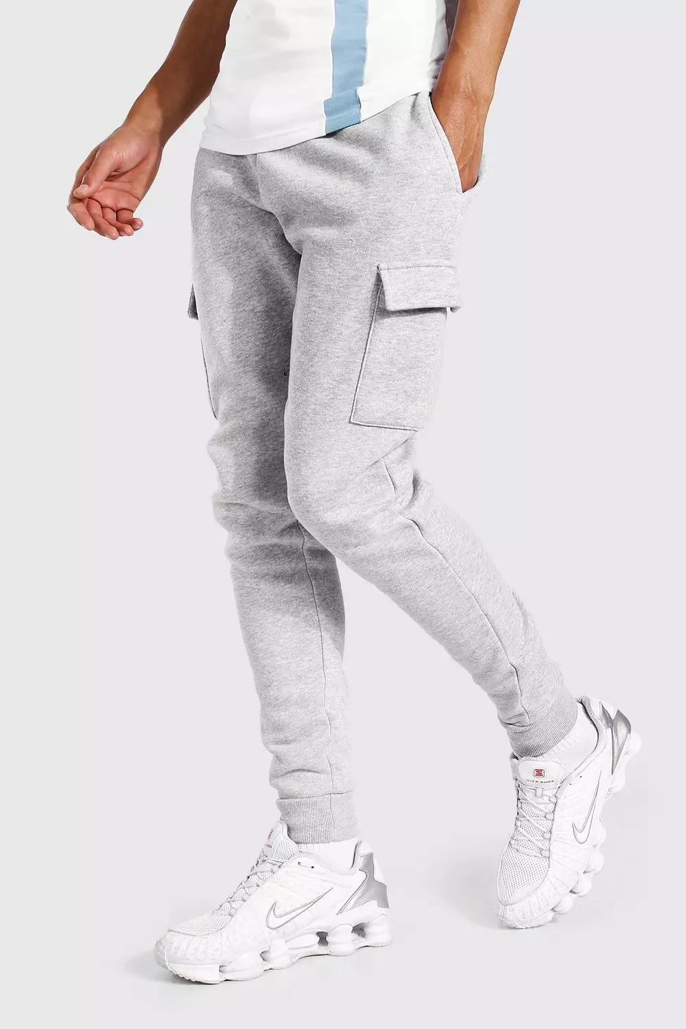 Slim store cargo joggers